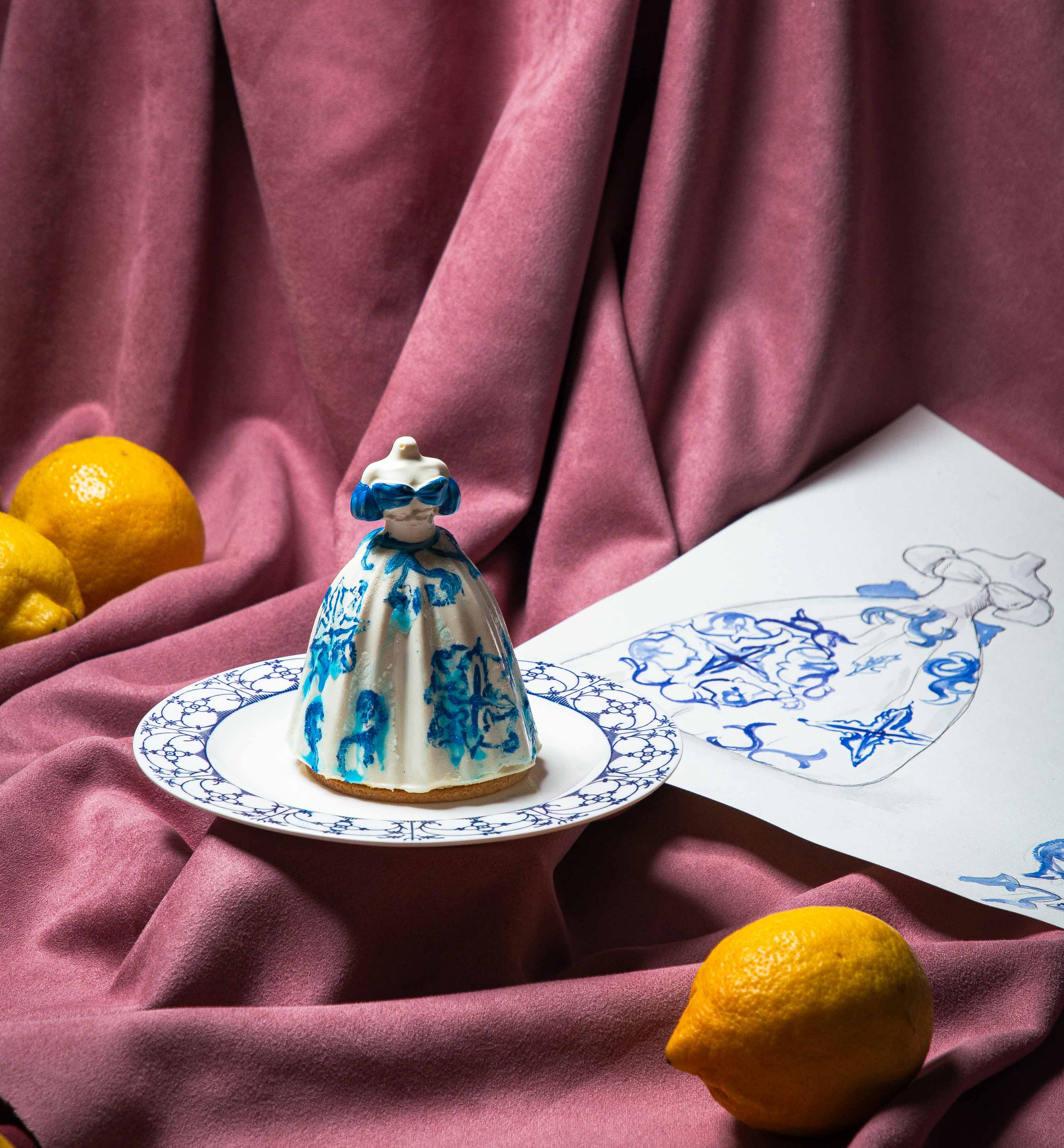 Dolce & Gabbana-inspired dessert